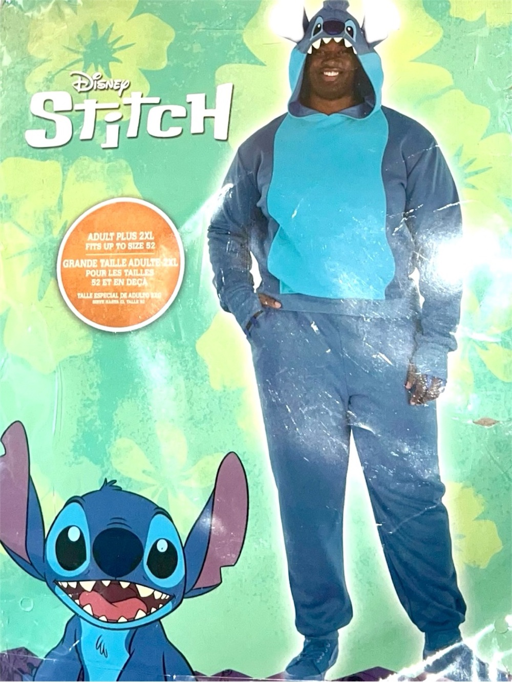 Disney Lilo & Stitch Adult Men Plus Size 2XL Halloween Costume - Picture 5 of 8